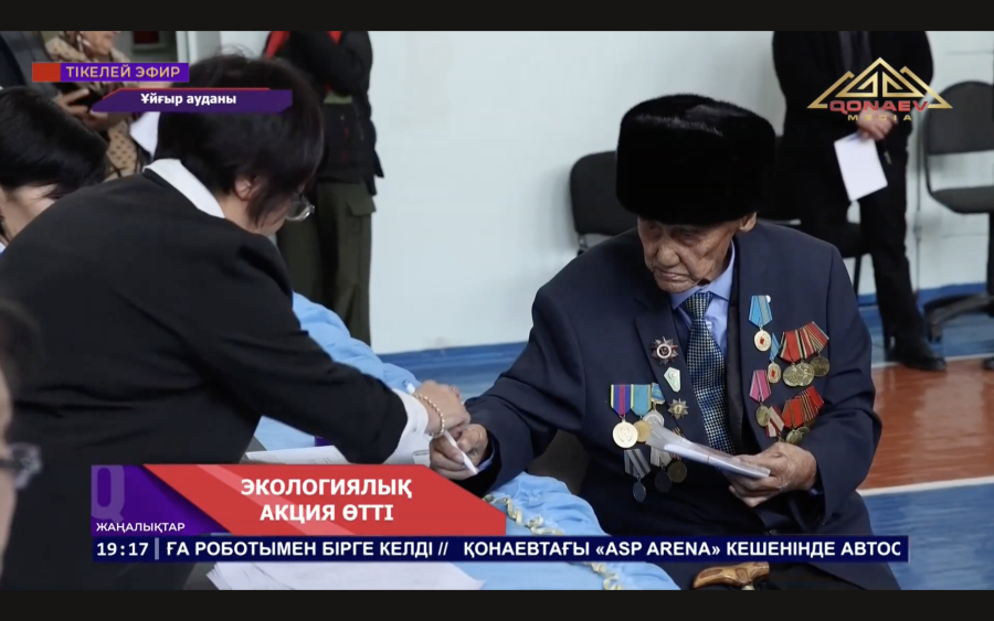 Ұйғыр ауданында 160-қа жуық тұрғын үйден дауыс беру мүмкіндігін пайдаланды