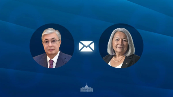 Мемлекет басшысы Канаданың генерал-губернаторын құттықтады