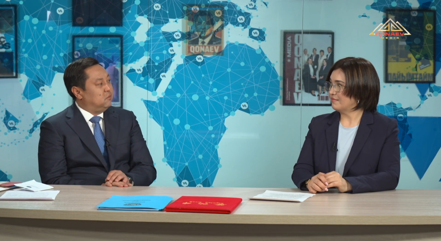 Гость студии - Нурлан Ертас, аким Жамбылского района Алматинской области