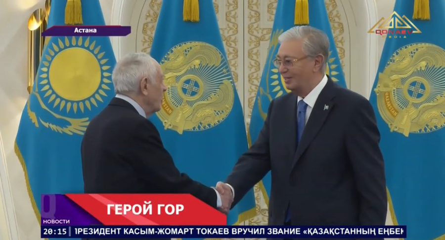 Легендарный альпинист Ерванд Ильинский получил звание «Қазақстанның Еңбек Ері»