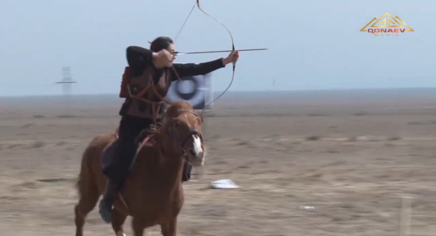 Шонжыда өткен ат жарысы