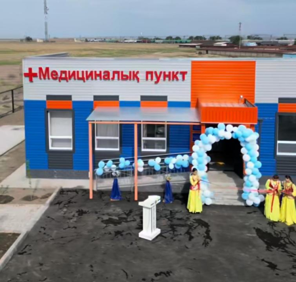 В Алматинской области активно строятся объекты сельского здравоохранения