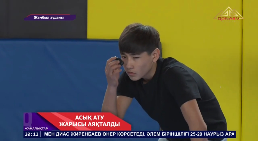 Жамбыл ауданында асық атудан облыс біріншілігі аяқталды