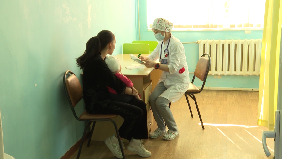 В Узынaгаше строят современную поликлинику для 250 пациентов в день