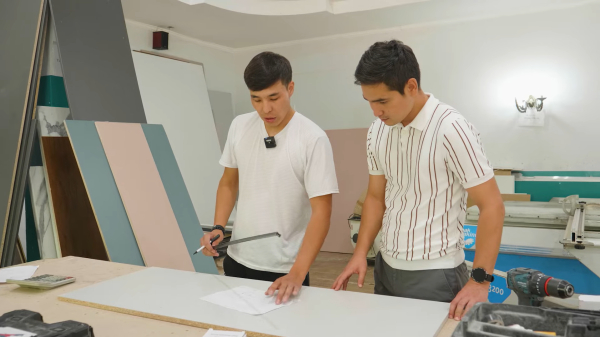 Жиһаз цехінің жұмыс процессі