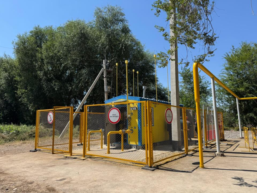Жители Чарына подключены к газу: в Уйгурском районе расширяется газовая сеть