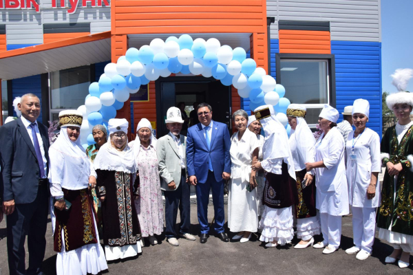 В двух селах Алматинской области открылись современные медпункты