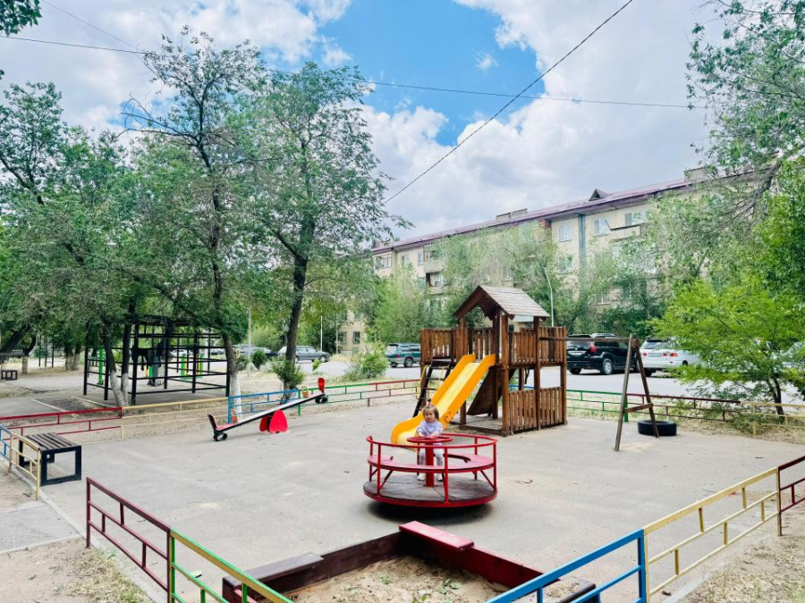 Қонаев қаласында соңғы жарты жылда 60-тан астам ойын алаңы жөнделді