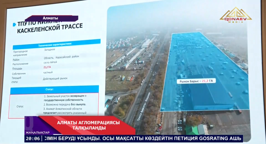 Алматинская агломерация усиливает развитие