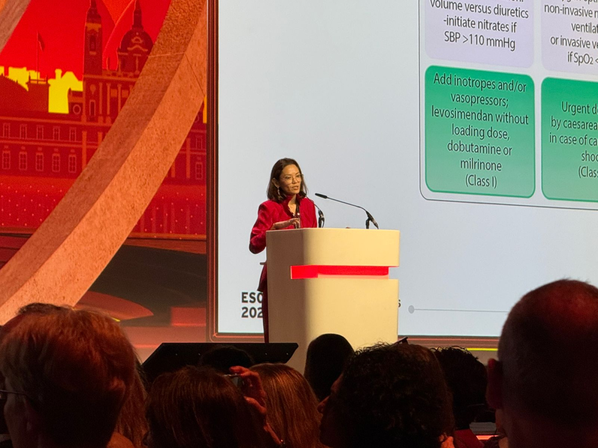 Профессор Амина Ракишева Мадридте өткен халықаралық кардиология форумында сөз сөйледі