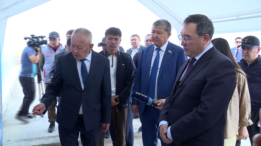 Аким Алматинской области посетил Райымбекский район с рабочим визитом