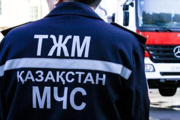 108 человек и 54 единицы техники задействованы в тушении пожара на мусорном полигоне в Алматинской области