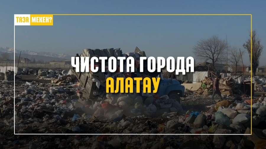 Соблюдается ли чистота в городе Алатау?